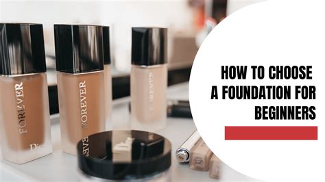 How To Choose A Foundation For Beginners