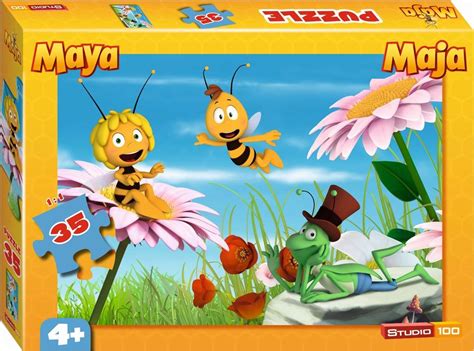Hier lees je al het laatste nieuws over samson & gert, k3, bumba, kabouter plop, ghost rockers en al onze andere helden. Puzzle Maya l'abeille - 35 piÃ¨ces - Studio 100 Webshop