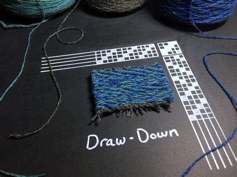 How To Read A Weaving Draft And What Is It Warped Fibers
