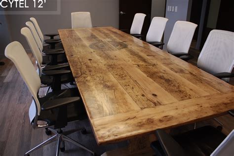 Custom Reclaimed Wood Boardroom Tables Hd Threshing Floor Furniture