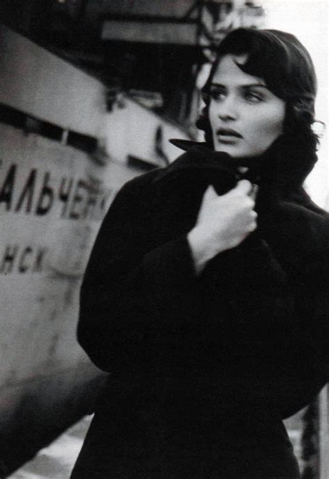 Helena Christensen Photographed By Robert Erdmann For Marie Claire