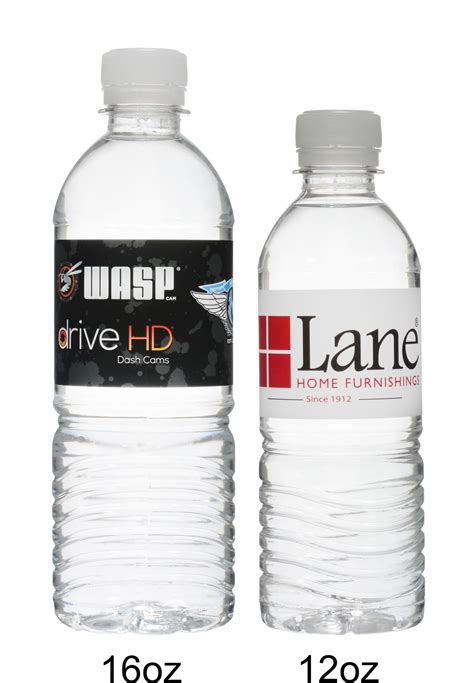 Advertise Your Brand With Our Custom Water Bottle Labels