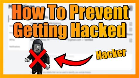 How To Prevent Getting Hacked Roblox Youtube