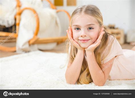Cute Little Girl ⬇ Stock Photo Image By © Andreybezuglov 137030508