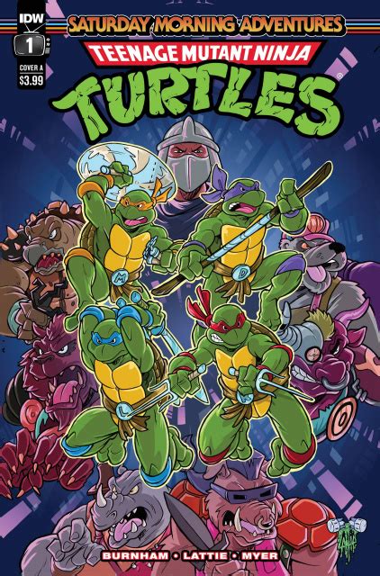 Teenage Mutant Ninja Turtles Saturday Morning Adventures 1 Lattie