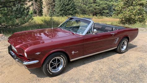 1966 Ford Mustang Convertible 289 4 Speed Vin 6f08c274163 Classiccom