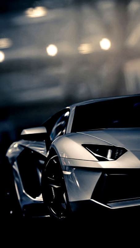 Lamborghini Aventador Grey Car Wallpaper Wallpaper Background Hd