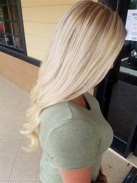 What does this mean to you? Bright blonde highlights + lowlights | Blonde highlights ...