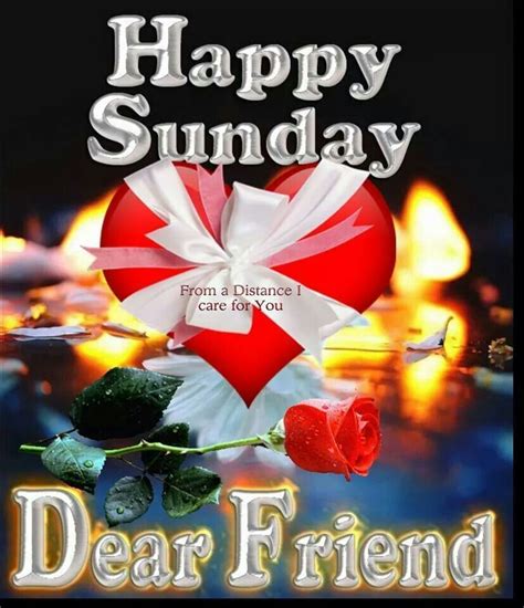 Happy Sunday Dear Friend Pictures Photos And Images For Facebook