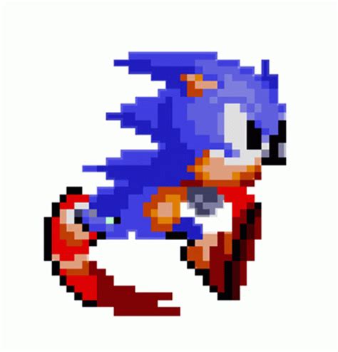 Sonic The Hedgehog Running Gif