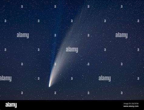 Comet Neowise Close Up Stock Photo Alamy