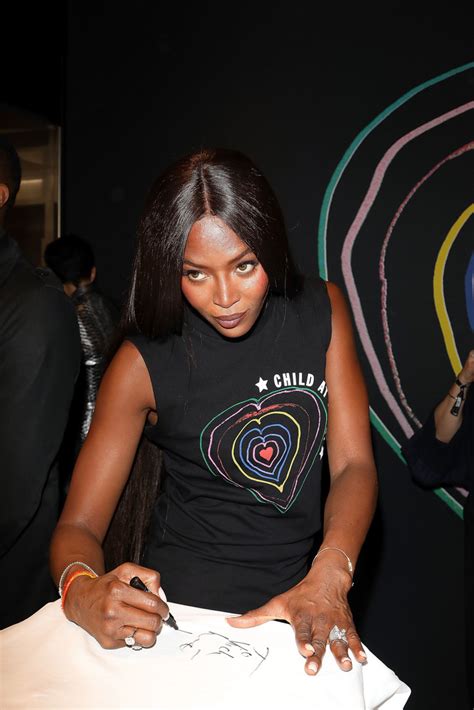 Naomi campbell is a mom. Naomi Campbell Photos Photos - Diesel Partners With ...