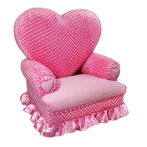 Upholstered Pink Chairs For Girls Rooms