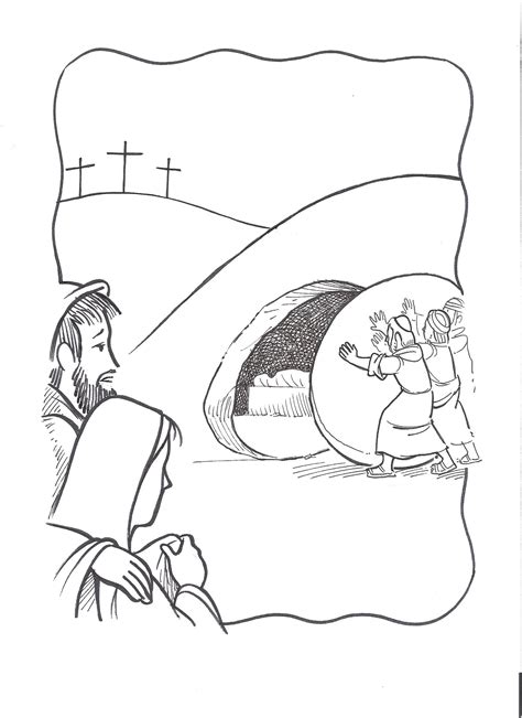 100 ideas lazarus coloring page on christmashappynewyearswnload. Coloring Pictures Of Jesus Raising Lazarus Coloring Pages