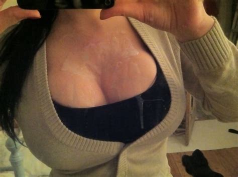 Covered Boobs Selfshot Porn Pic