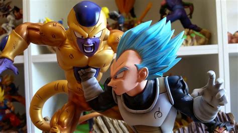 Dragon ball super spoilers are otherwise allowed except in our weekly dbs english dub discussion threads. Dragon Ball Super - Vegeta Blue vs Golden Freezer resin ...