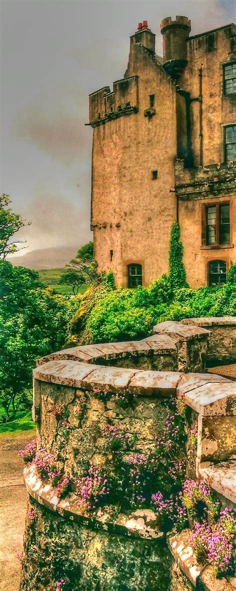 Dunvegan Castle On Isle Of Skye Scotland Oldest Continuously Inhabited Castle In Scotland And