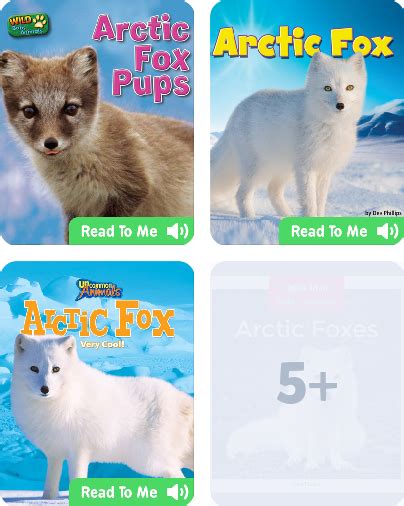 Arctic Foxes Childrens Book Collection Discover Epic Childrens