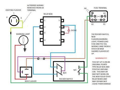 Hazard Flasher Relay Wiring Diagram Wiring Diagram