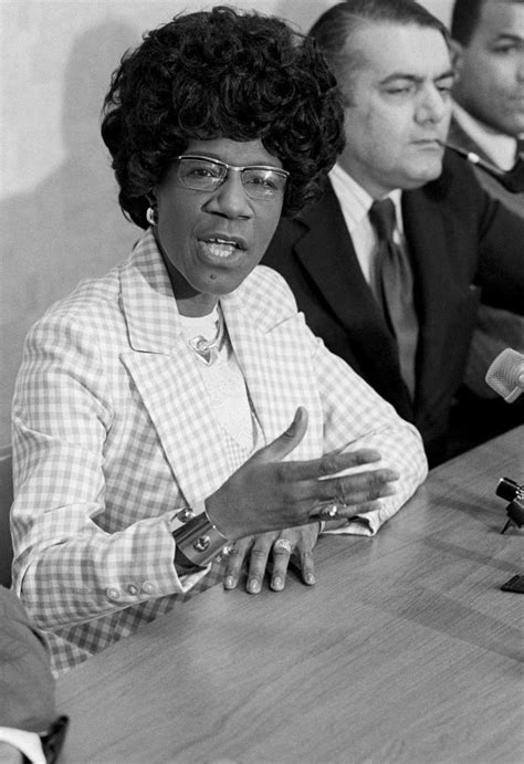 Shirley Chisholm First Black Congresswoman Was The First African American And First Woman To