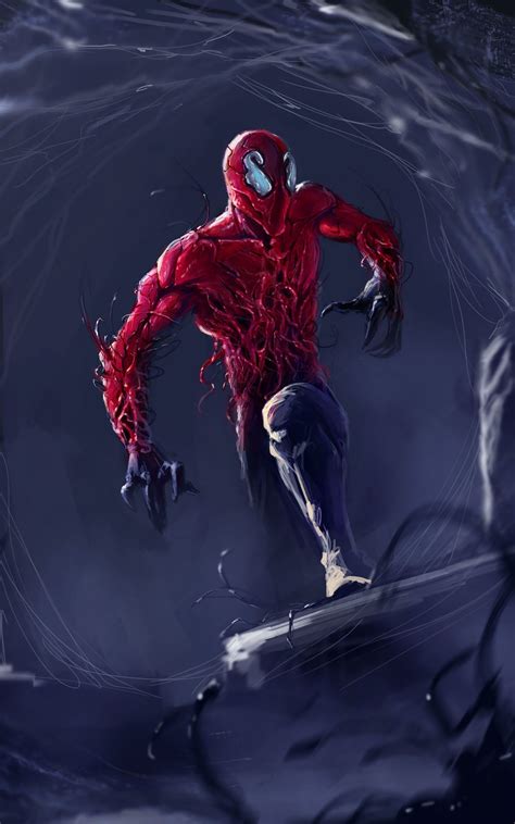 Toxin By Николай Трубицын On Artstation Spiderman Artwork Toxin