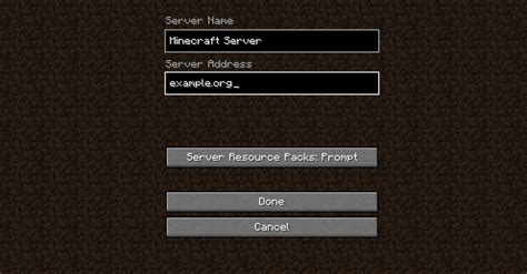 Minecraft What Is A Server Address Plaguer