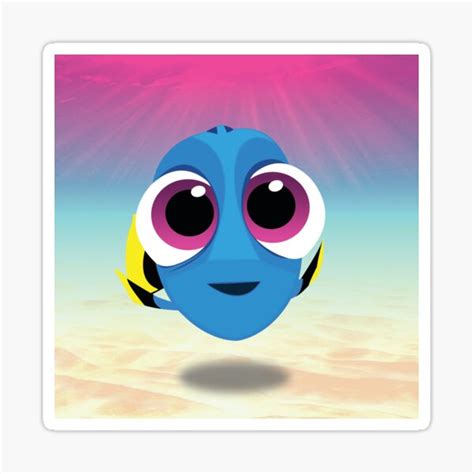 Baby Dory Sticker By Cdisneyfanatic Redbubble