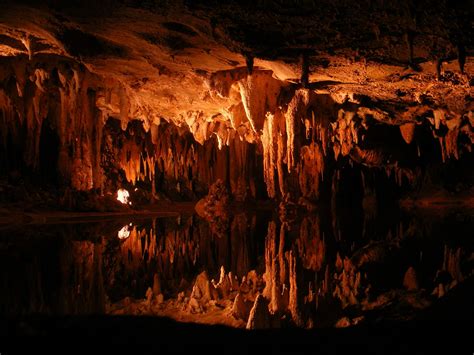 Fond Décran Eau La Grotte Formation Forme De Relief