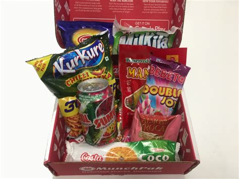 Review Of Munchpak Snacking Subscription Box