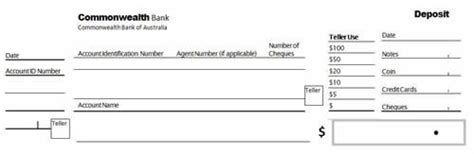 The depositor fills out the slip to indicate what types of funds are when a client enters a bank with a deposit slip and funds, the bank clerk or teller will count the funds to make sure that the total. Banking Deposit Slip Front View Thumbnail | Common myths, Power of attorney form, Bank deposit