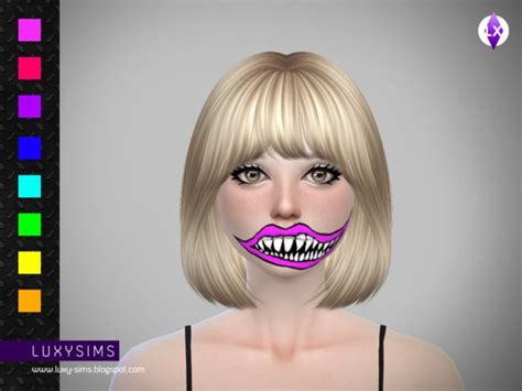 The Sims Resource Creepy Smile