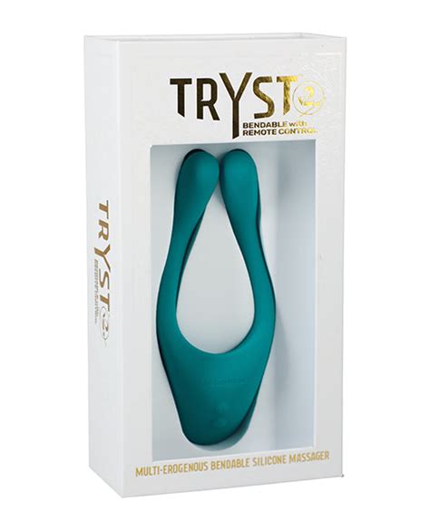 Tryst V2 Bendable Multi Zone Massager W Remote Slightly Legal Toys