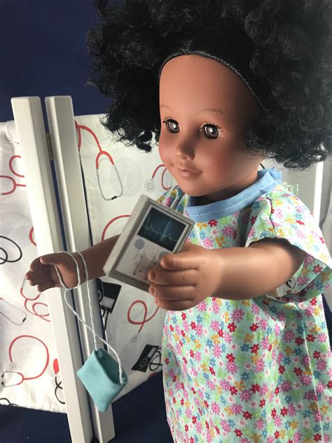american girl or 18 doll hospital accessories cardiac etsy
