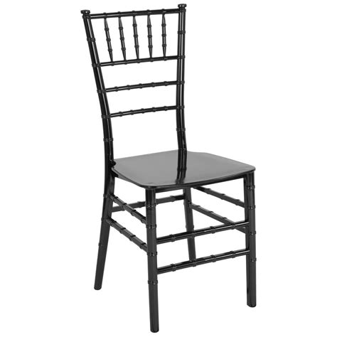 Maybe you would like to learn more about one of these? Black Stackable Resin Chiavari Chair