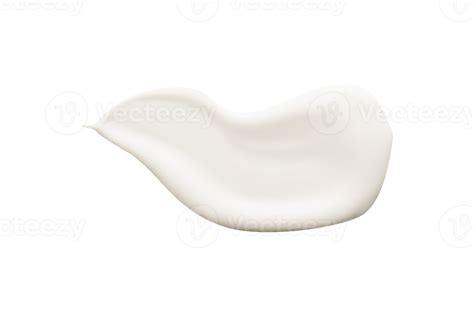 White Cream Swatch Isolated For Cosmetic Element 22609853 Png