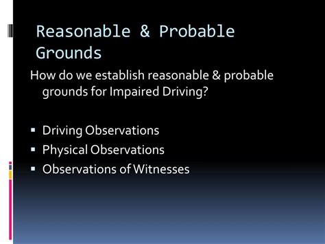 Ppt Impaired Driving Investigation Powerpoint Presentation Free
