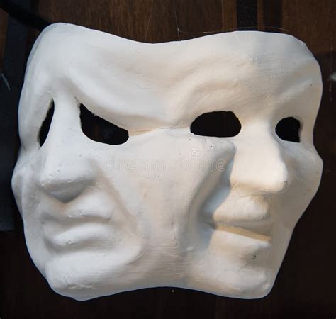 Uncolored And Unpainted White Mask Traditional Venetian Masks For