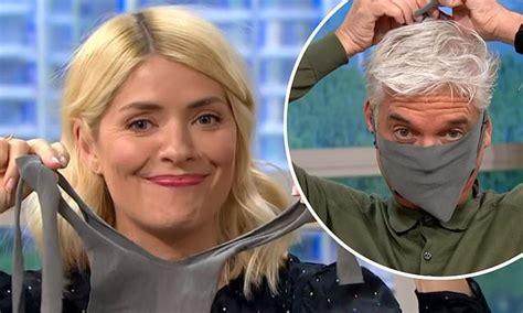 Holly Willoughby And Phillip Schofield Contemplate Could A G String Work As As A Face Mask