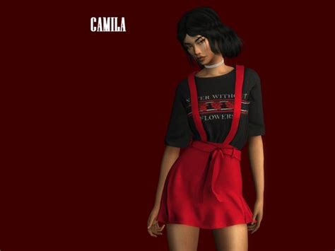 Laupipis Camila Dress Sims 4 Clothing Sims 4 Sims 4 Dresses Images