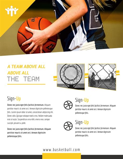 Basketball Sign Up Sheet Template