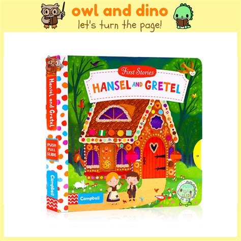 Hansel And Gretel Interactive Board Book Shopee Philippines
