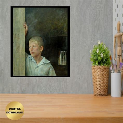 Andrew Wyeth Alberts Son Extremely Rare Etsy