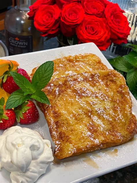 Bourbon French Toast The Rose Table