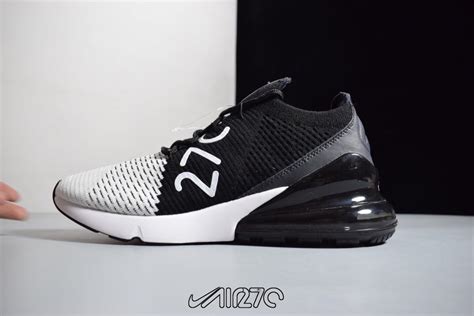 Nike Air Max 270 Flyknit White Black Anthracite