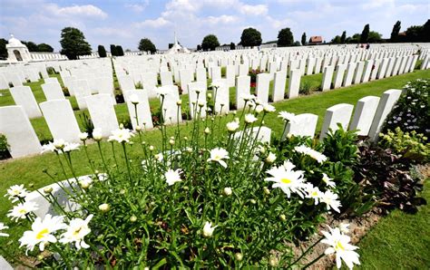 The Biggest Cemetery For The Dead Soldiers Of The World War I In Belgium