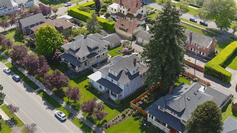 Aerial View Of Wealthy American Suburban Stock Footage Sbv 338460511