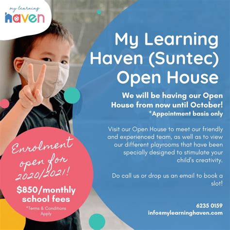 My Learning Haven Open House Tickikids Singapore