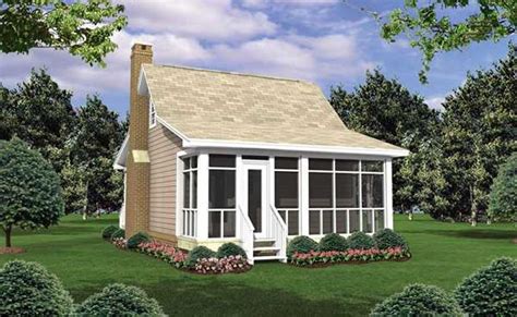 Unique and affordable house plans and floor plans at home design central.com. Country House Plan - 1 Bedrm, 1 Bath - 400 Sq Ft - #141-1076