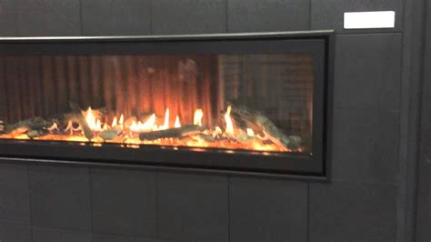 Boulevard 60 Direct Vent Linear Fireplace Youtube