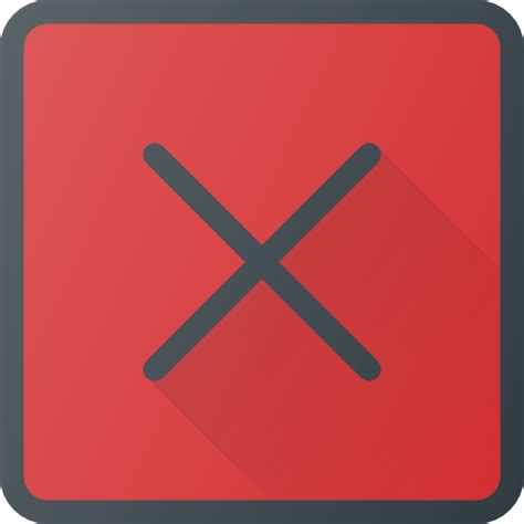 X Mark Free Interface Icons